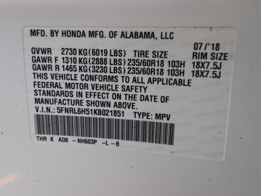 Used 2019 Honda Odyssey EX image 23