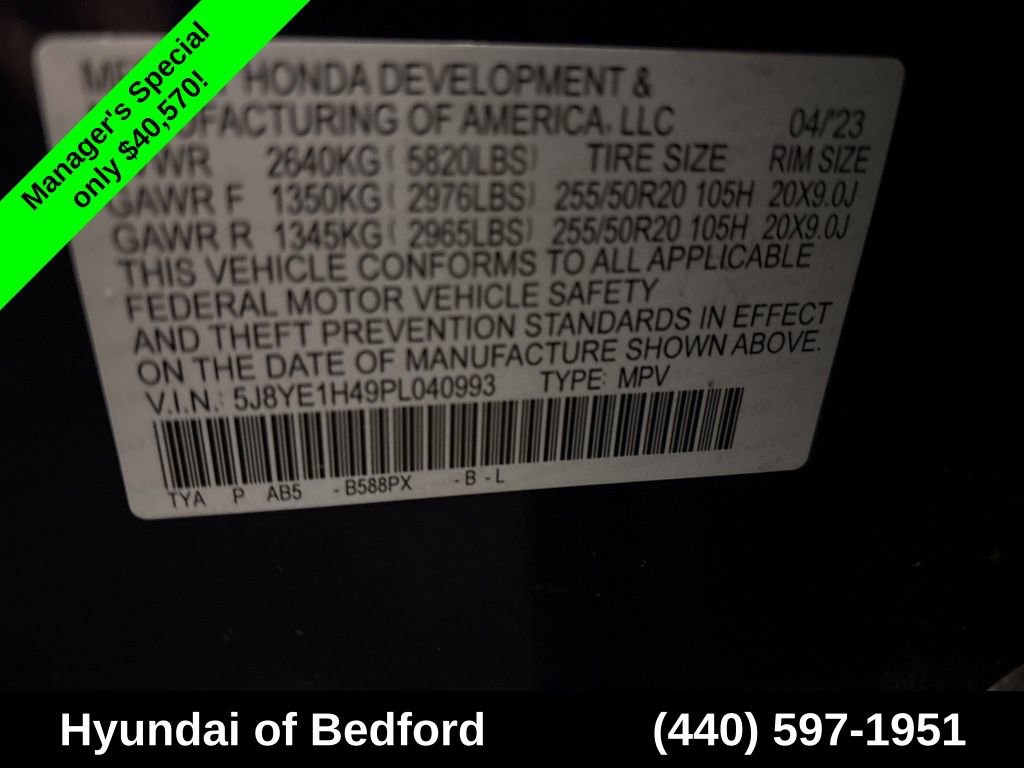 Used 2023 Acura MDX SH-AWD w/ Technology Package image 15