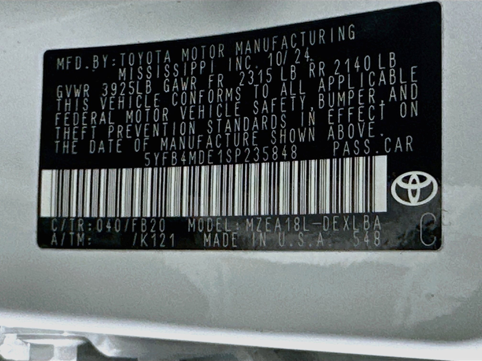 Used 2025 Toyota Corolla LE FWD image 12