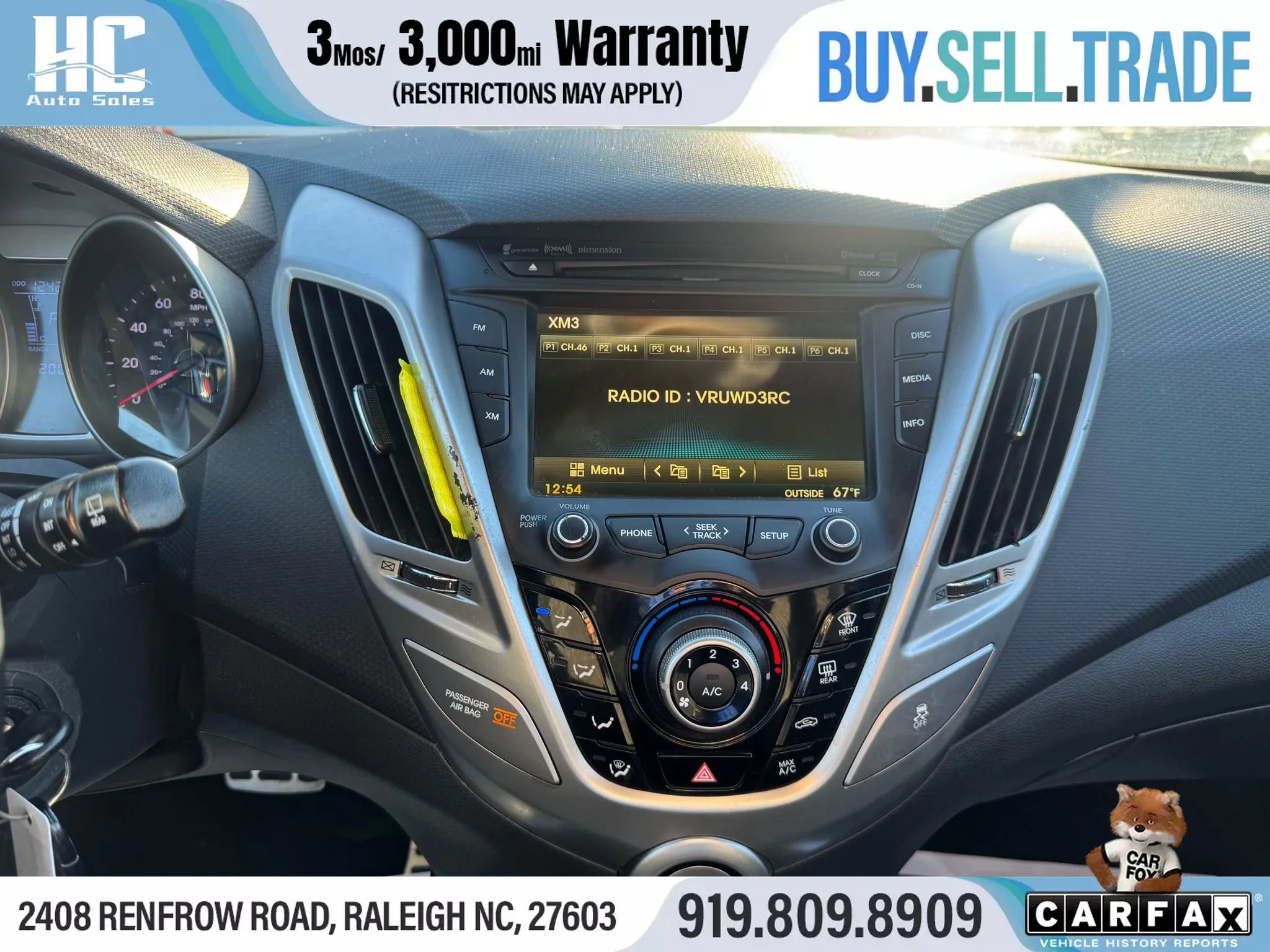 Used 2016 Hyundai Veloster w/ Option Group 02 image 18