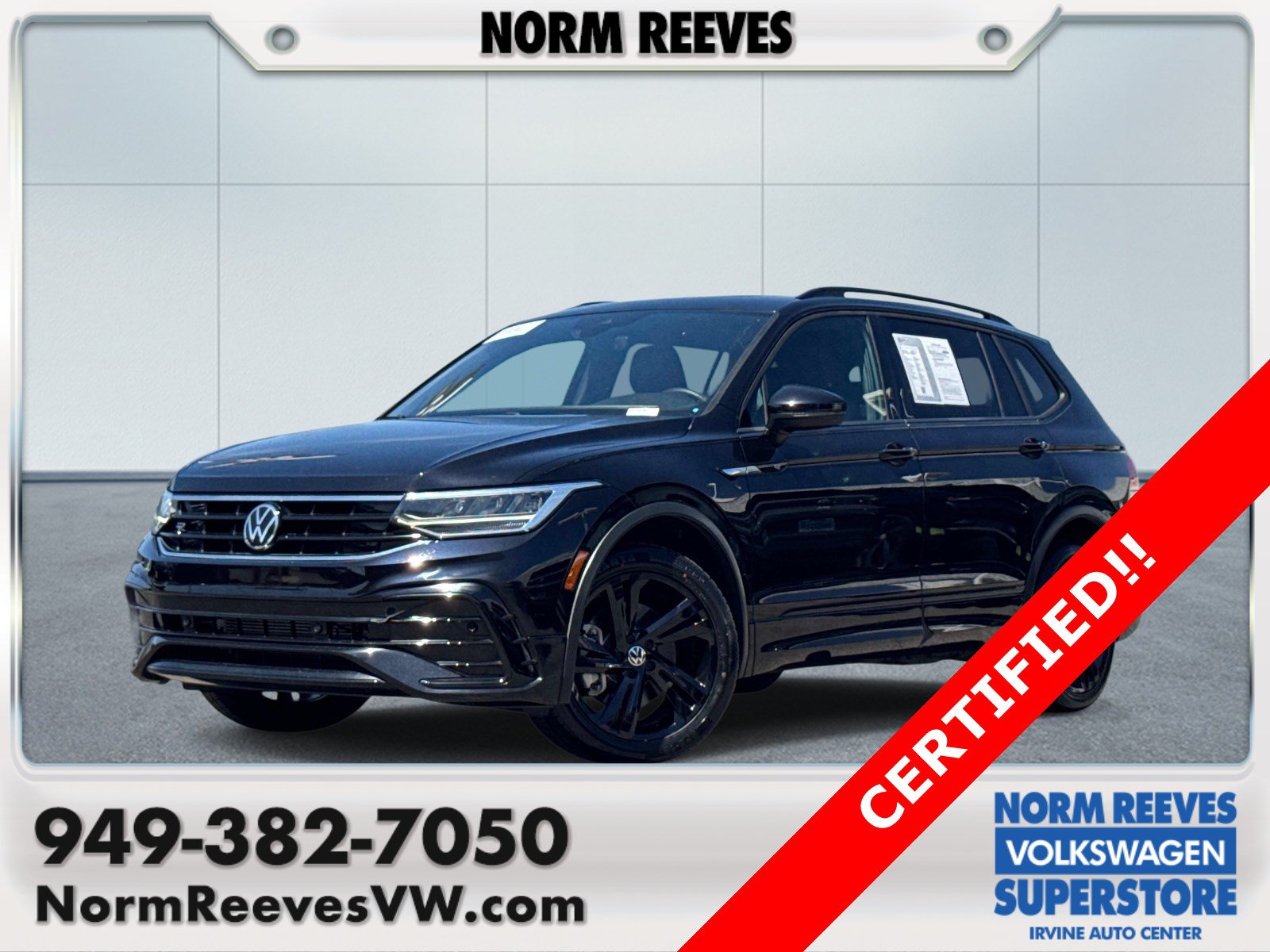 Certified 2024 Volkswagen Tiguan SE R-Line