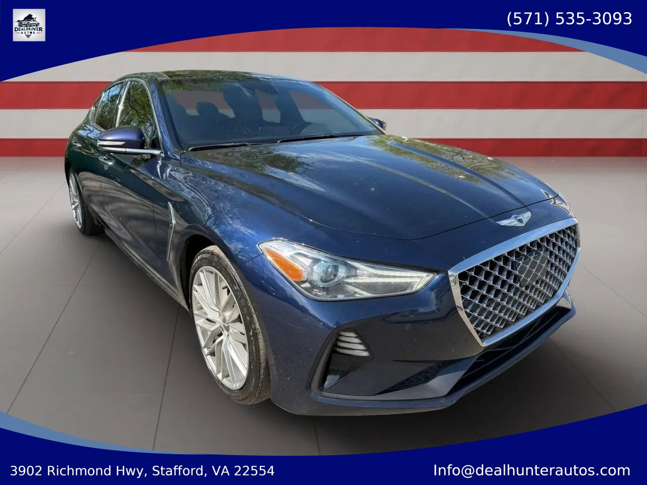 Used 2021 Genesis G70 2.0T w/ Elite Package RWD image 3