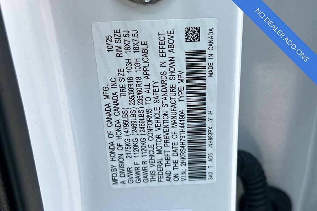 Certified 2026 Honda CR-V EX-L image 34
