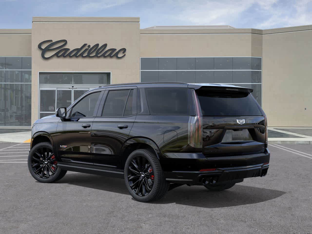 New 2026 Cadillac Escalade V w/ LPO, ONYX Package image 3