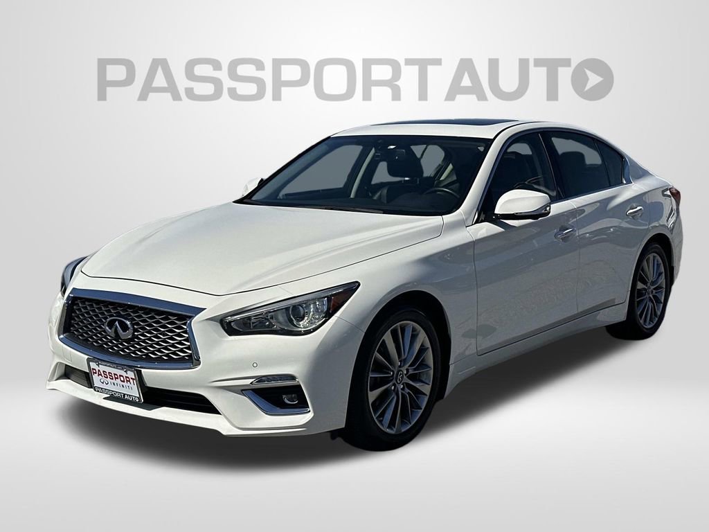 Used 2023 INFINITI Q50 Luxe w/ Cargo Package image 1