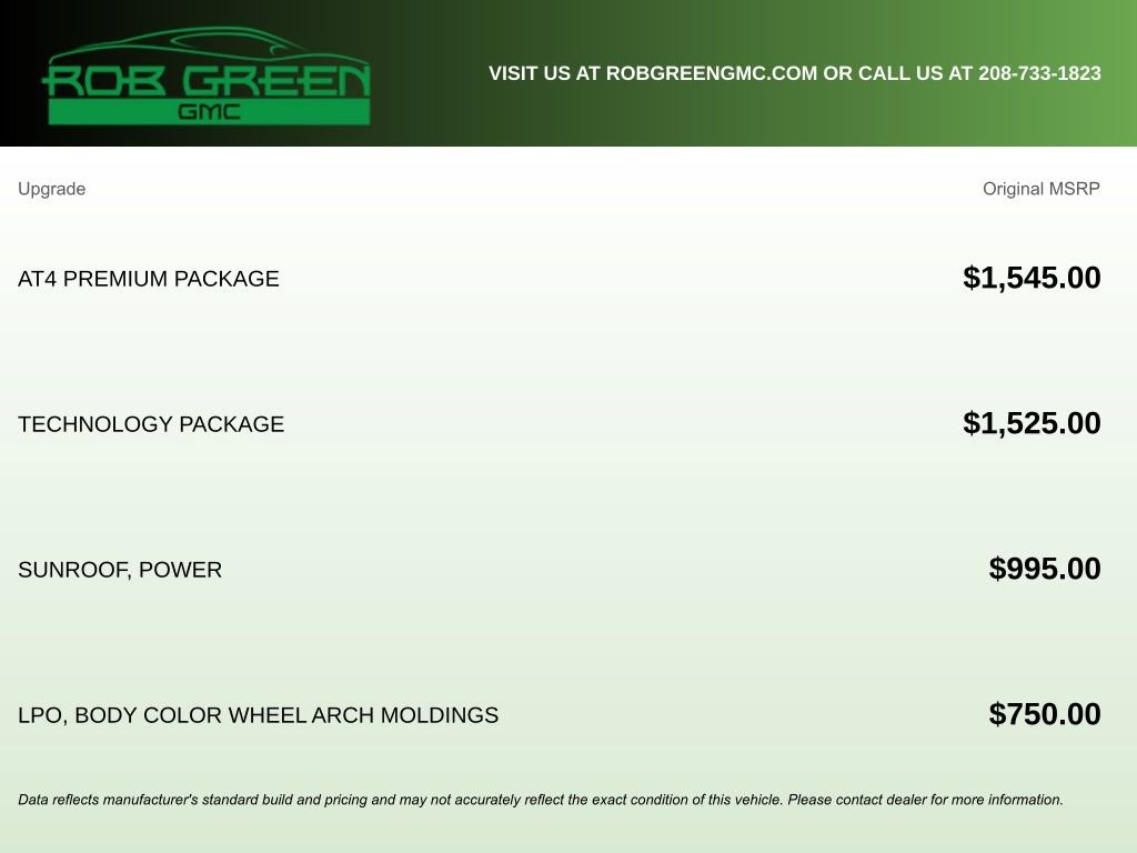 Used 2025 GMC Sierra 1500 AT4 w/ AT4 Premium Package image 5