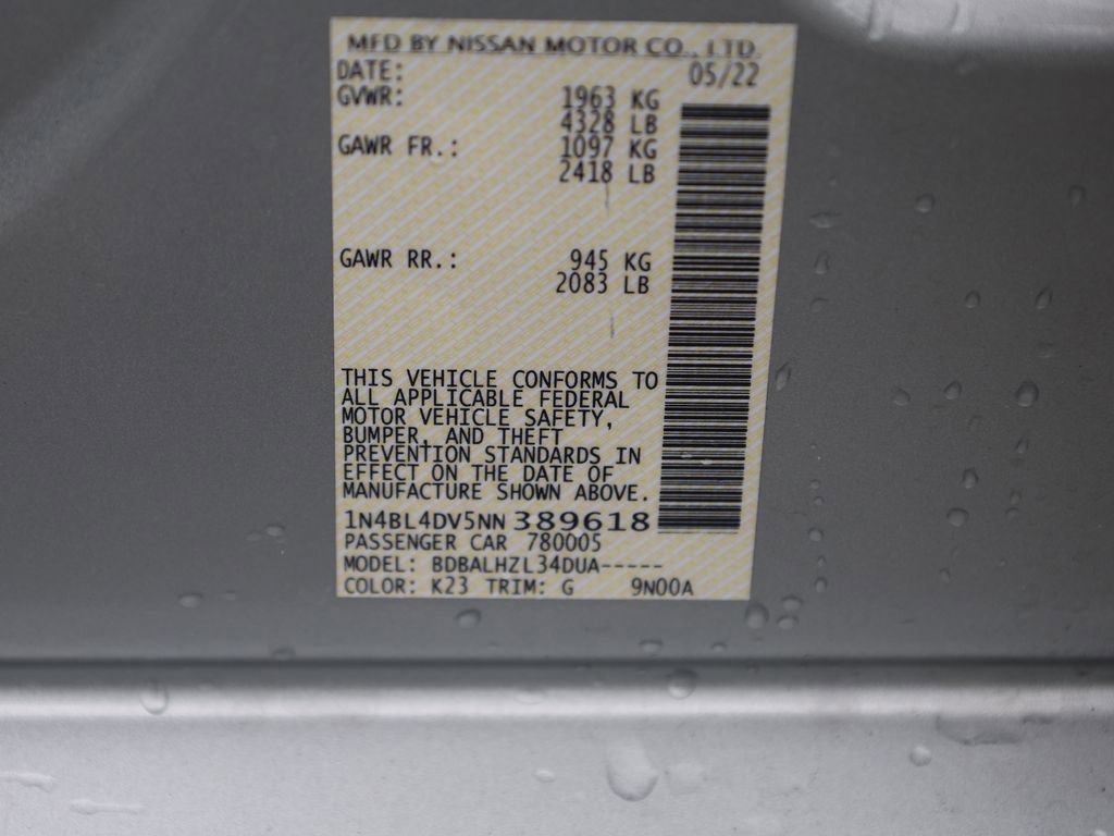 Used 2022 Nissan Altima 2.5 SV FWD image 37