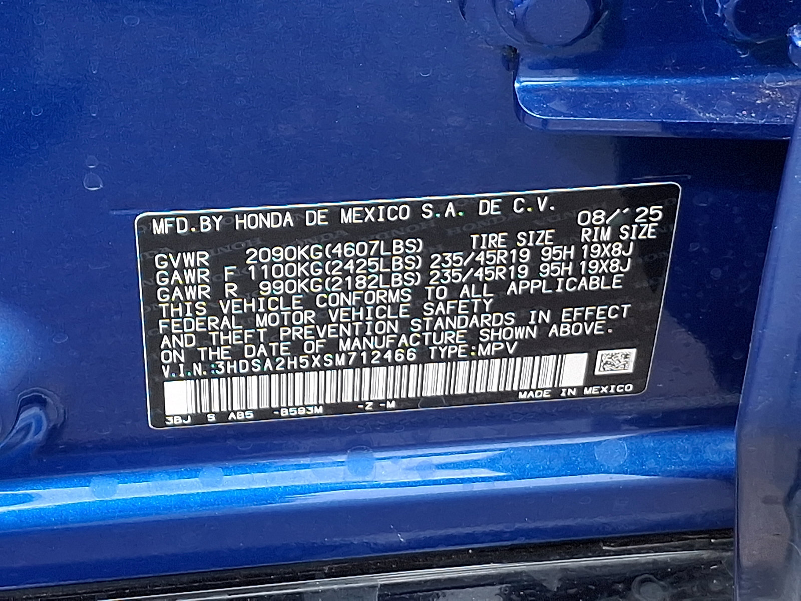 Certified 2025 Acura ADX A-Spec AWD/4WD image 27