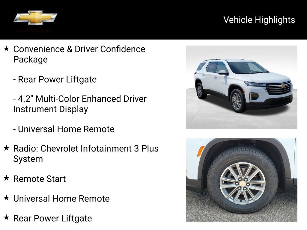 Used 2023 Chevrolet Traverse LT FWD image 19