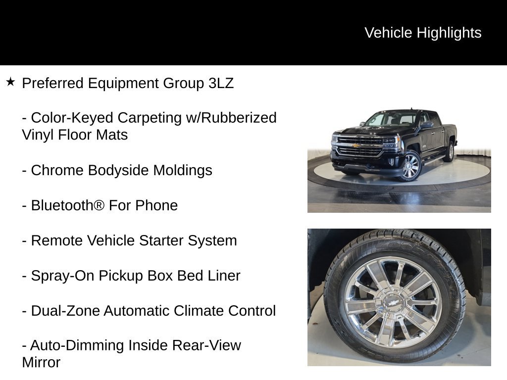 Used 2018 Chevrolet Silverado 1500 High Country AWD/4WD image 13
