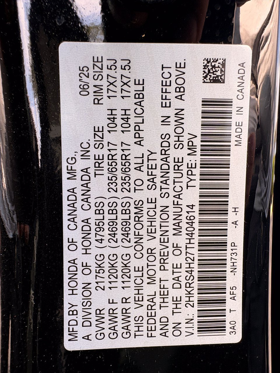 Certified 2026 Honda CR-V LX image 51