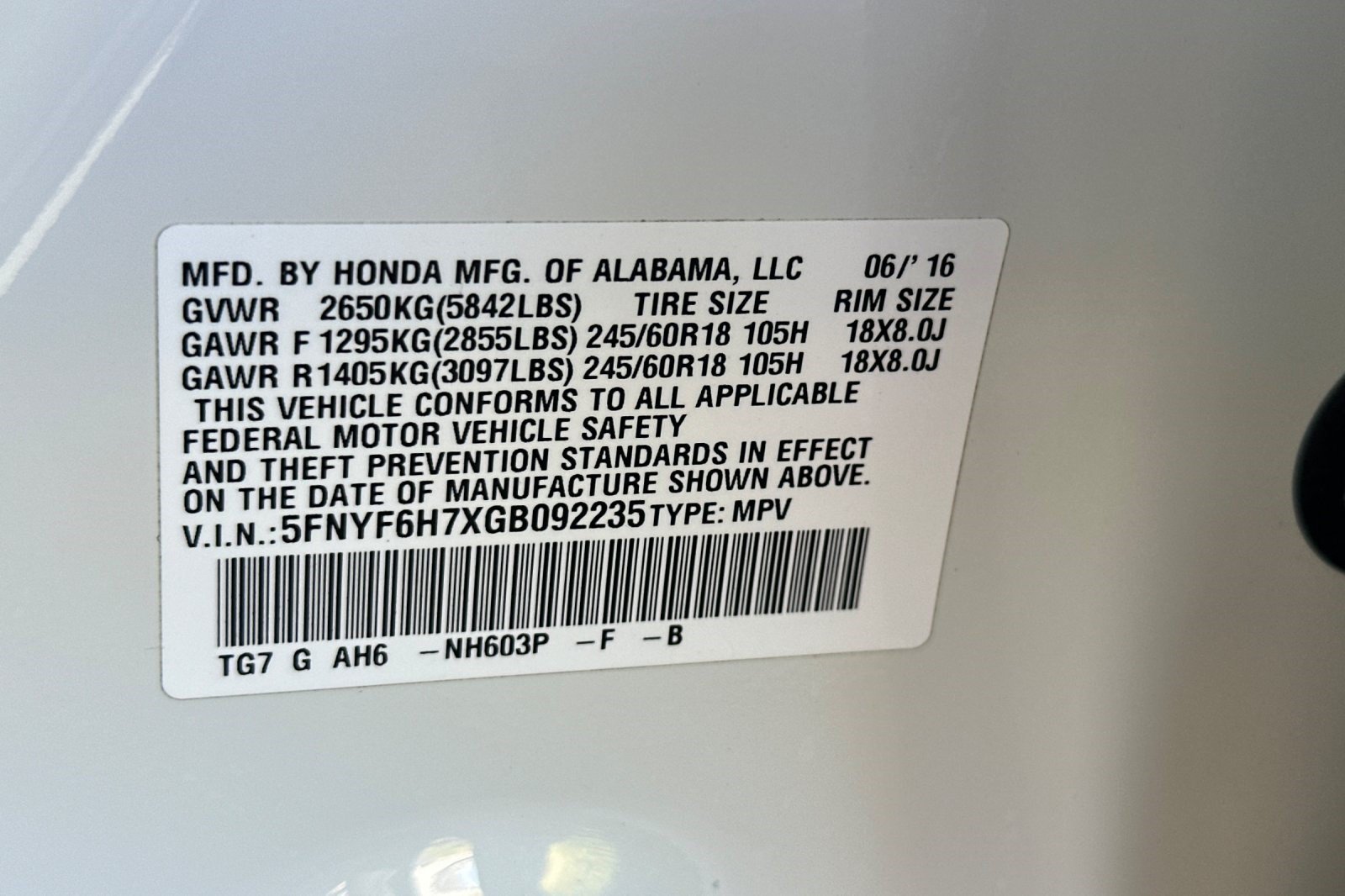 Used 2016 Honda Pilot EX-L image 41
