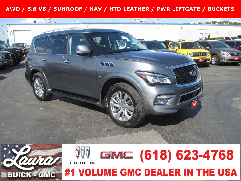 Used 2017 INFINITI QX80 4WD w/ Driver Assistance Package