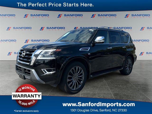 Used 2022 Nissan Armada Platinum w/ Captain's Chairs Package