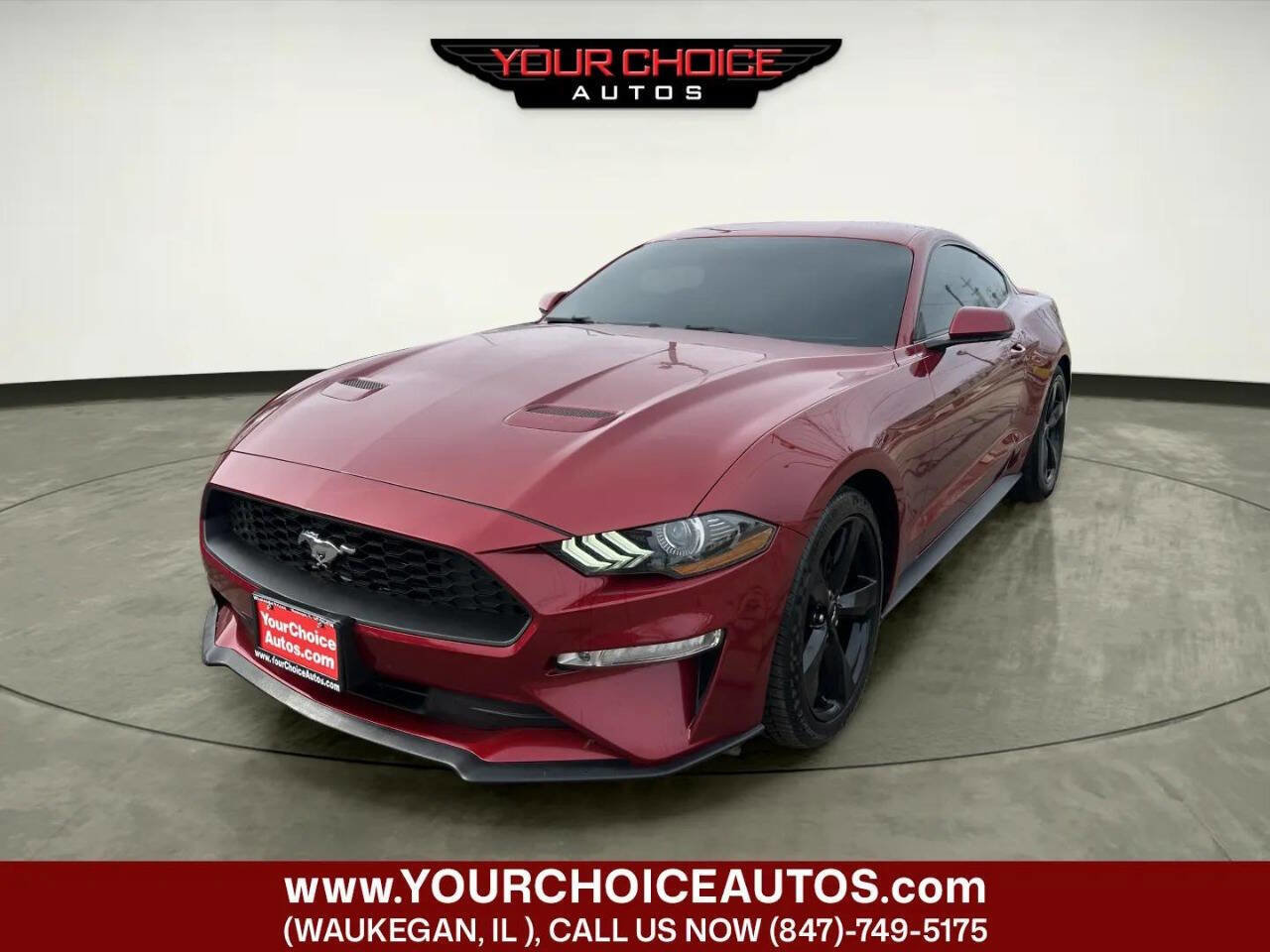 Used 2019 Ford Mustang Premium RWD image 1