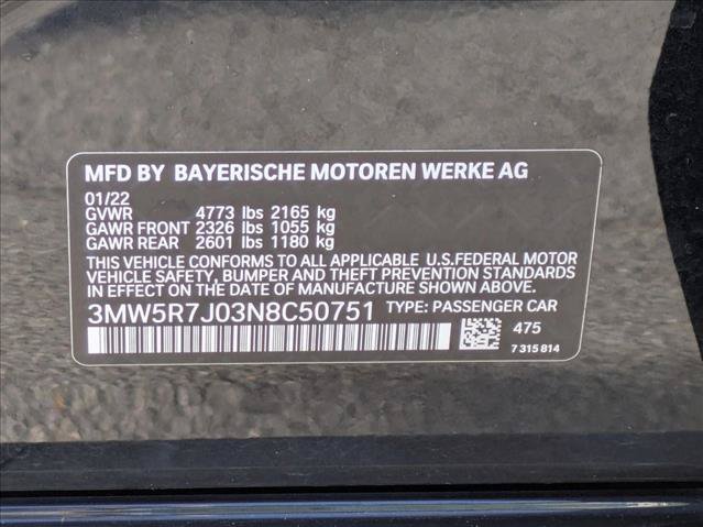 Used 2022 BMW 330i xDrive Sedan w/ Premium Package 2 AWD/4WD image 27