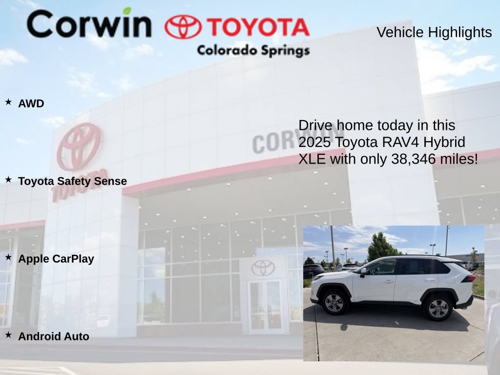 Used 2025 Toyota RAV4 XLE AWD/4WD image 6