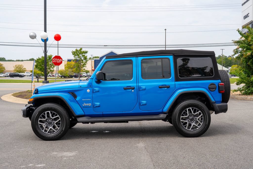 Used 2024 Jeep Wrangler Unlimited Sahara w/ Safety Group AWD/4WD image 4
