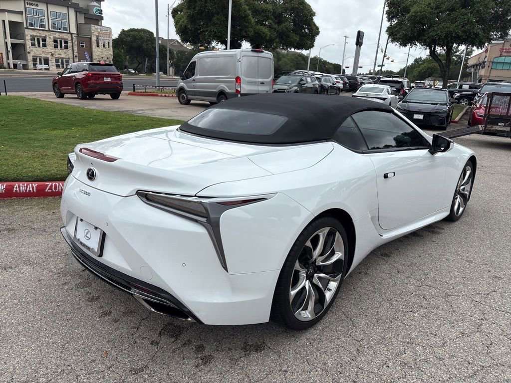 Used 2021 Lexus LC 500 Convertible w/ Touring Package RWD image 5