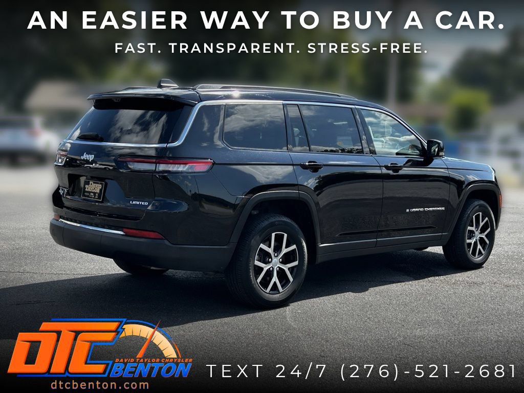 Used 2025 Jeep Grand Cherokee L Limited w/ Luxury Tech Group II AWD/4WD image 5