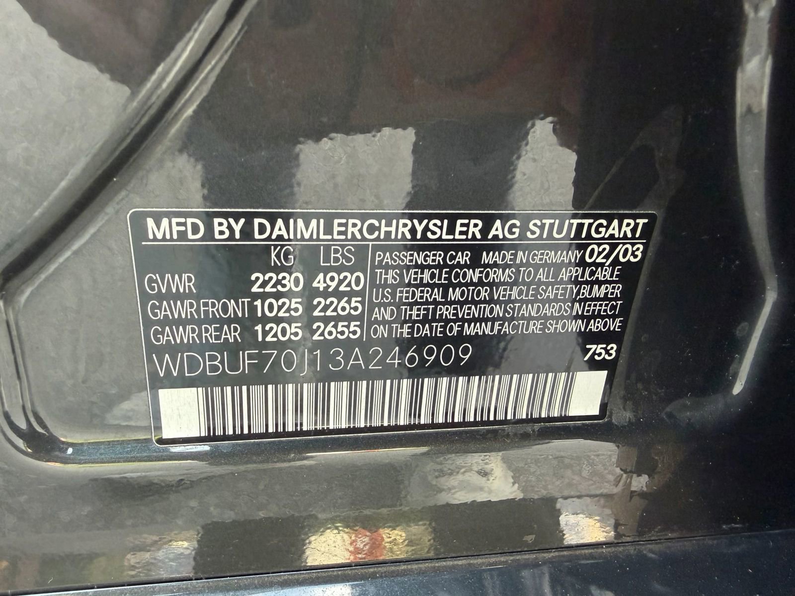 Used 2003 Mercedes-Benz E 500 Sedan image 65