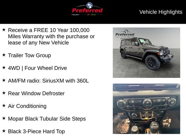 New 2026 Jeep Wrangler Sport image 11