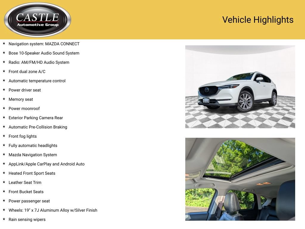 Used 2019 MAZDA CX-5 Grand Touring AWD/4WD image 4