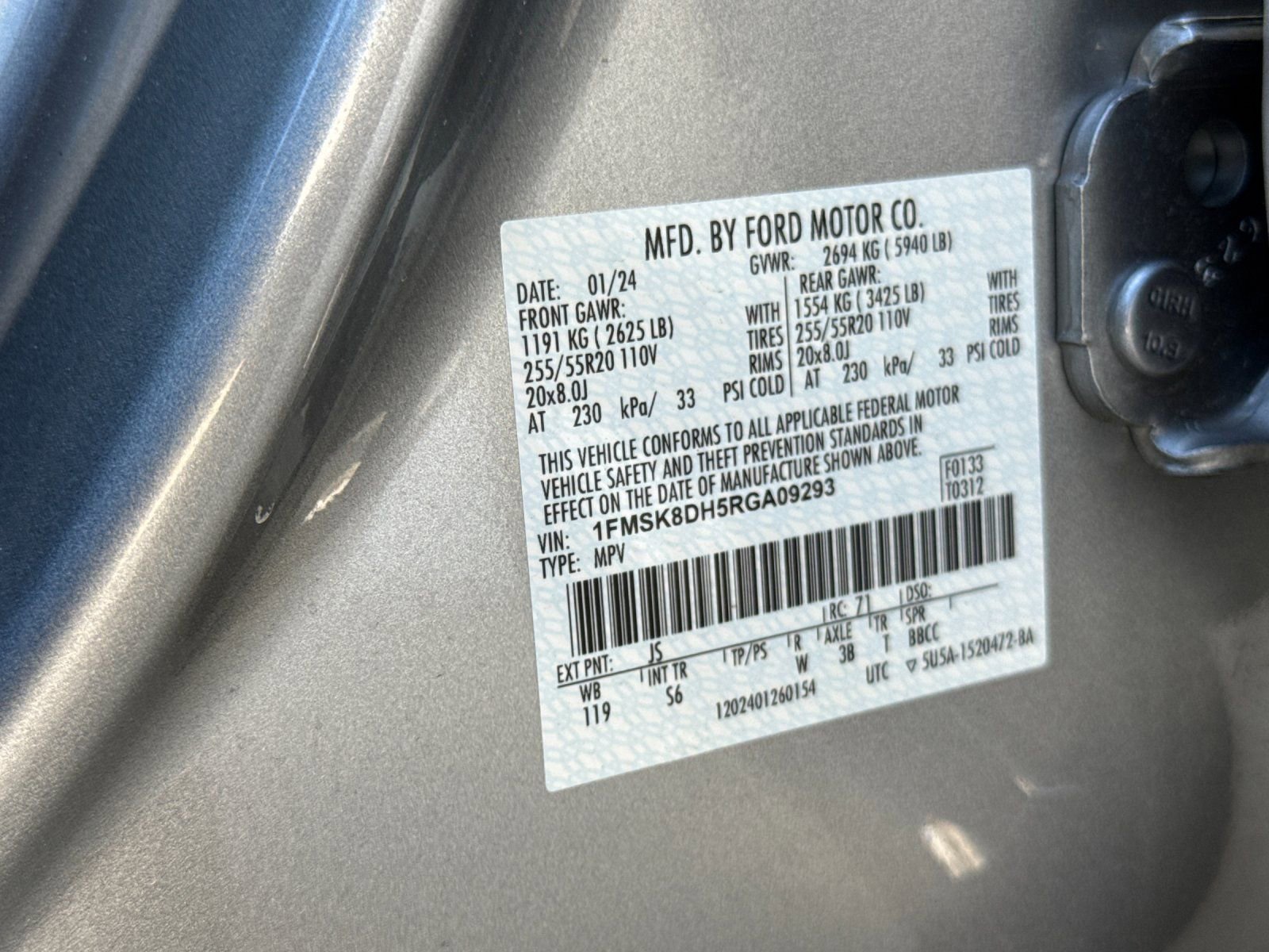 Used 2024 Ford Explorer XLT w/ Equipment Group 202A image 37