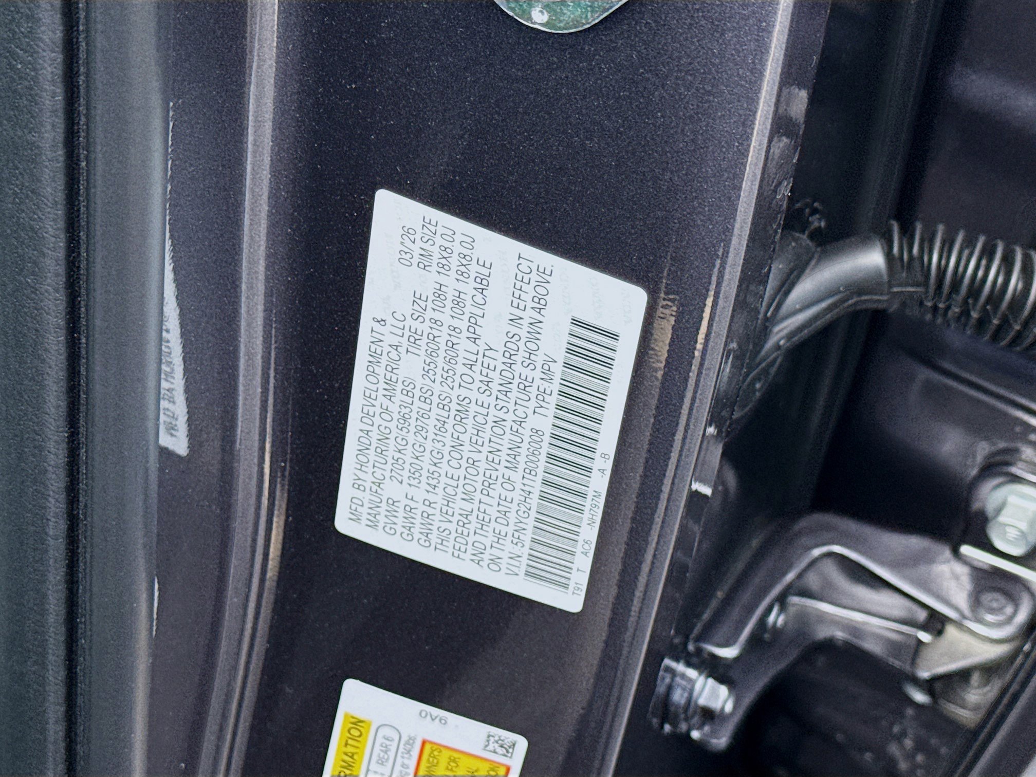 New 2026 Honda Pilot EX-L image 29