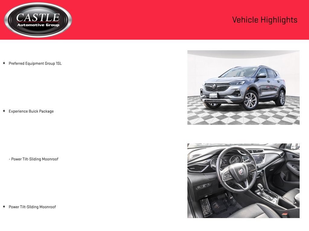 Used 2021 Buick Encore GX Essence w/ Experience Buick Package AWD/4WD image 3