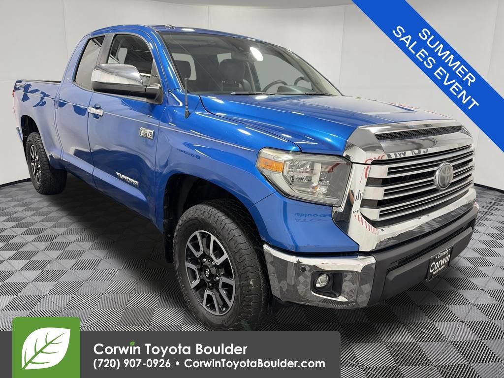 Used 2018 Toyota Tundra Limited w/ Limited Premium Package AWD/4WD image 1