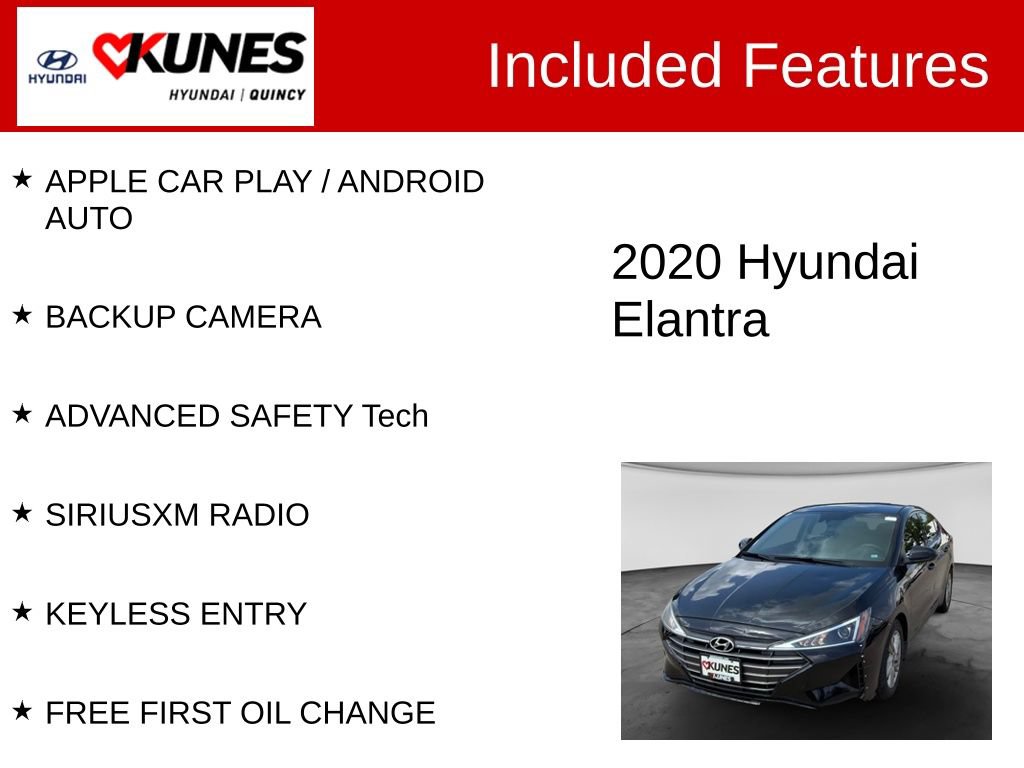 Used 2020 Hyundai Elantra SEL FWD image 2