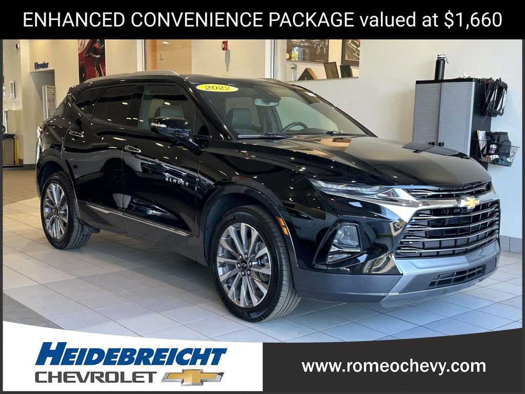 Certified 2022 Chevrolet Blazer Premier w/ Enhanced Convenience Package image 1