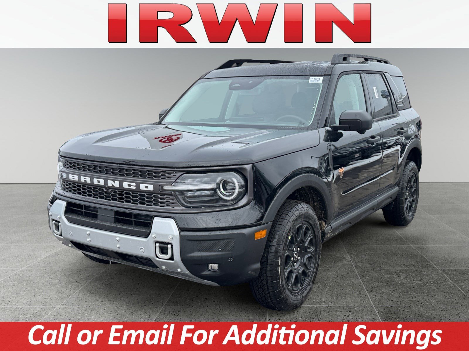 New 2026 Ford Bronco Sport Badlands w/ Badlands Tech Package image 1