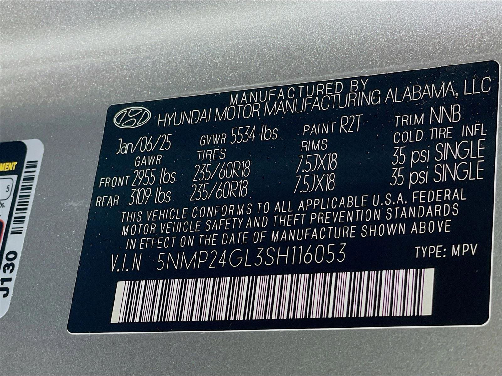 Certified 2025 Hyundai Santa Fe SEL FWD image 35
