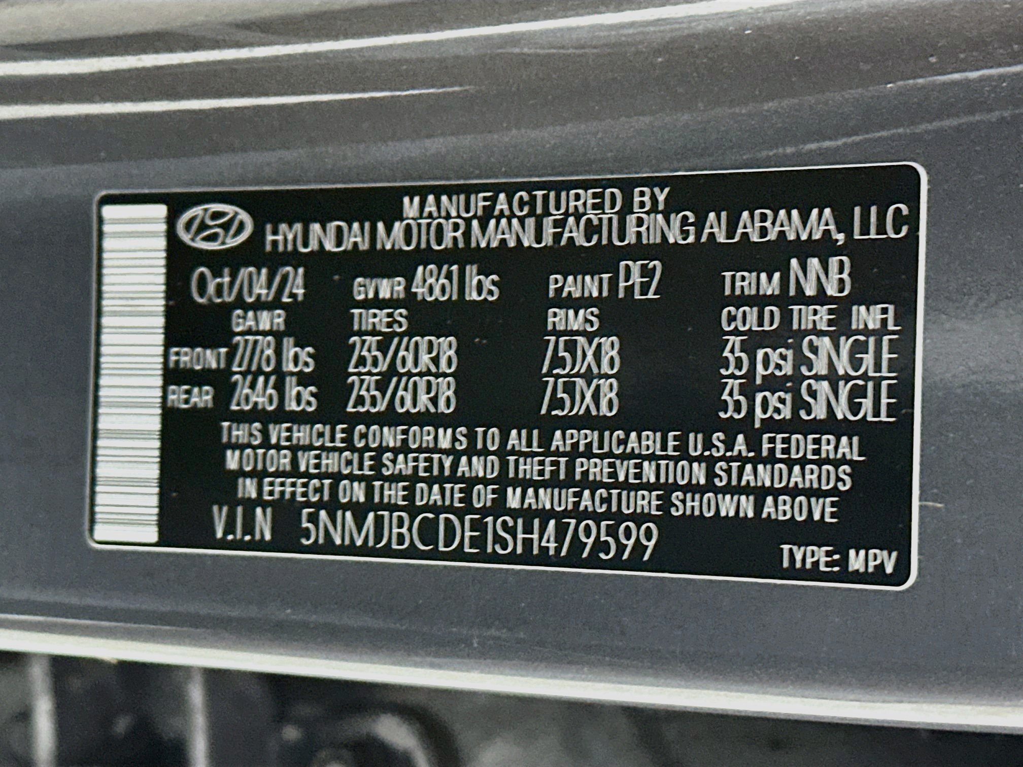 Certified 2025 Hyundai Tucson SEL AWD/4WD image 29