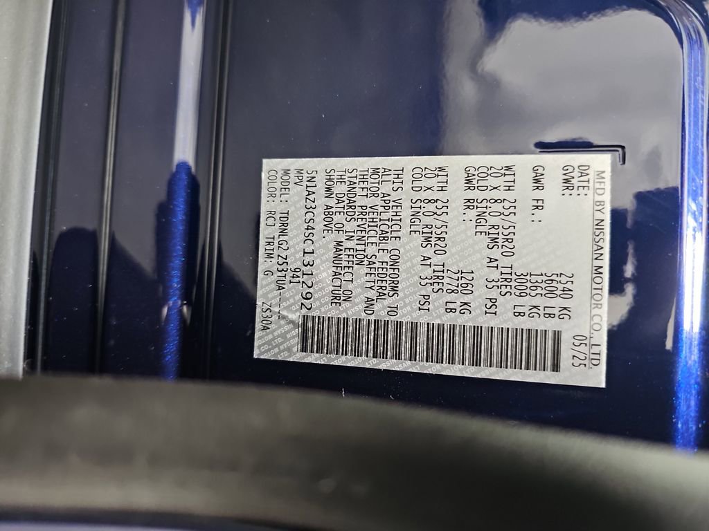 New 2025 Nissan Murano SL w/ Cargo Package image 37