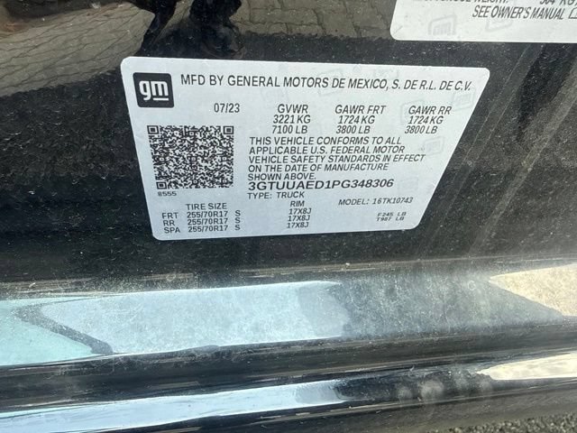 Used 2023 GMC Sierra 1500 Pro w/ Pro Value Package AWD/4WD image 10