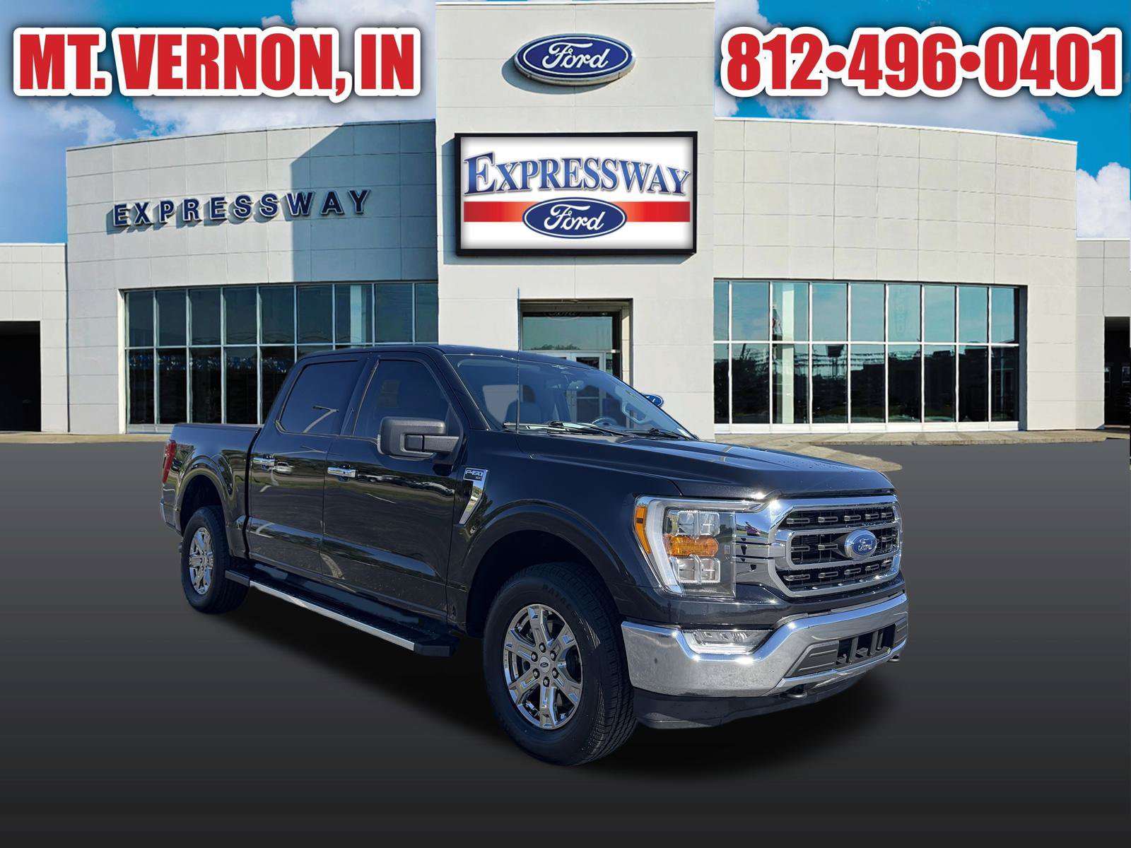 Used 2023 Ford F150 XLT w/ Equipment Group 302A High AWD/4WD image 4