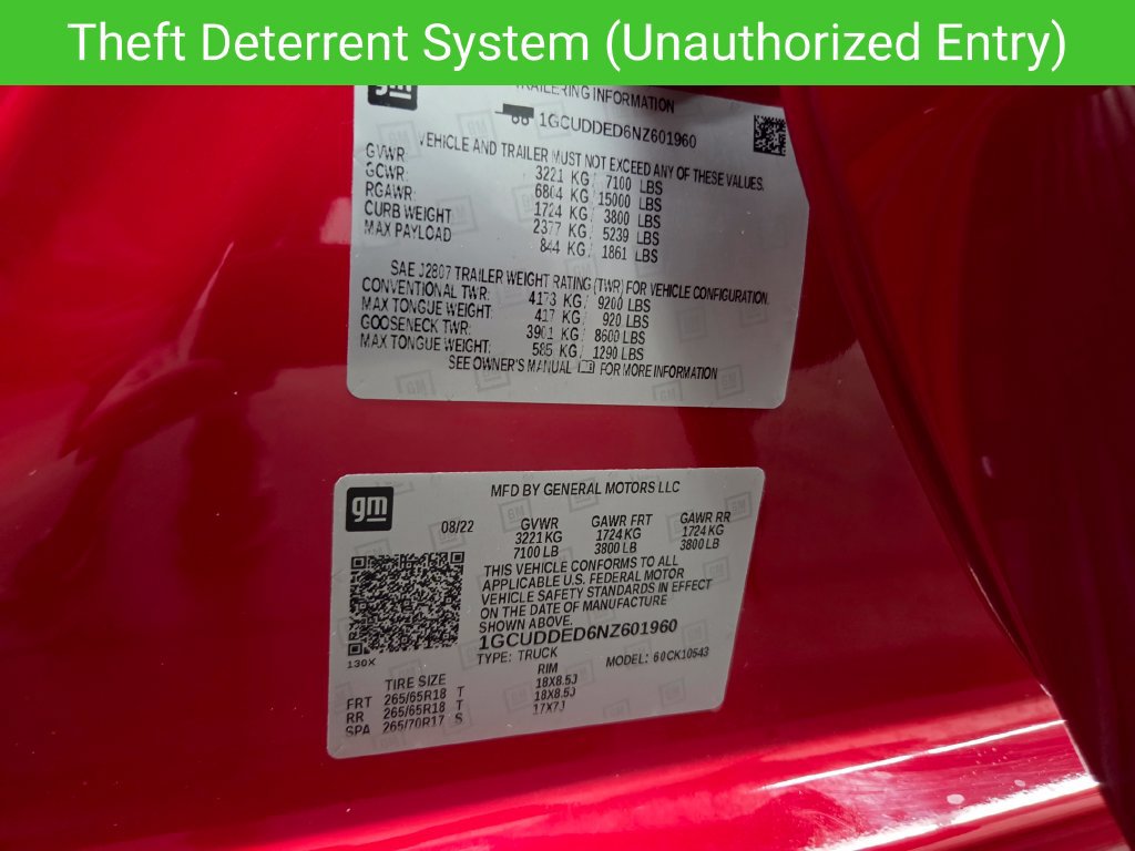 Certified 2022 Chevrolet Silverado 1500 LT AWD/4WD image 42