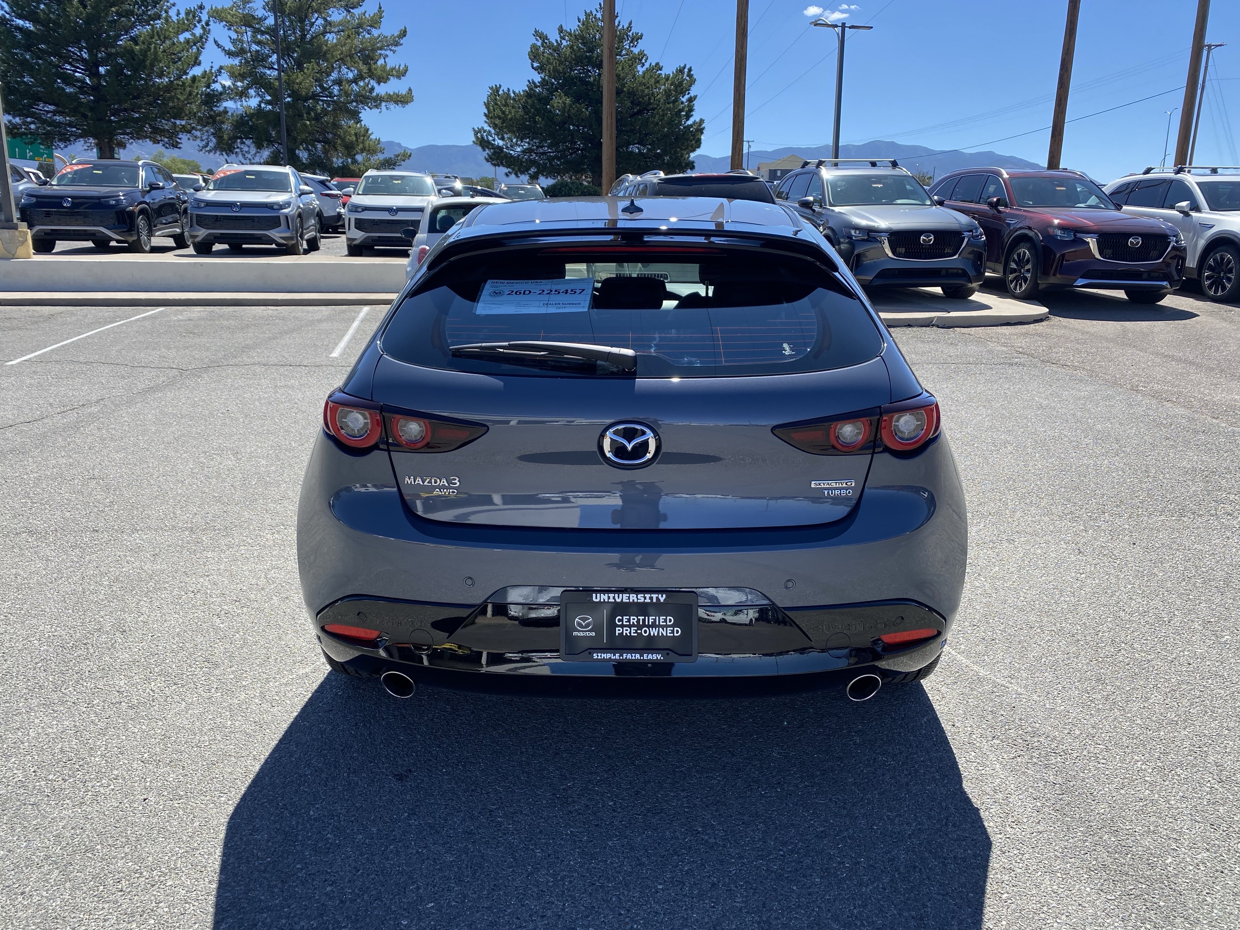 Certified 2025 MAZDA MAZDA3 Hatchback w/Premium Plus Pkg AWD/4WD image 55
