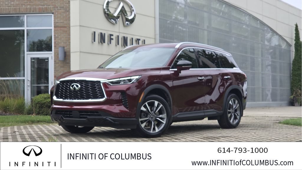 Used 2023 INFINITI QX60 Luxe w/ Cargo Package AWD/4WD image 1