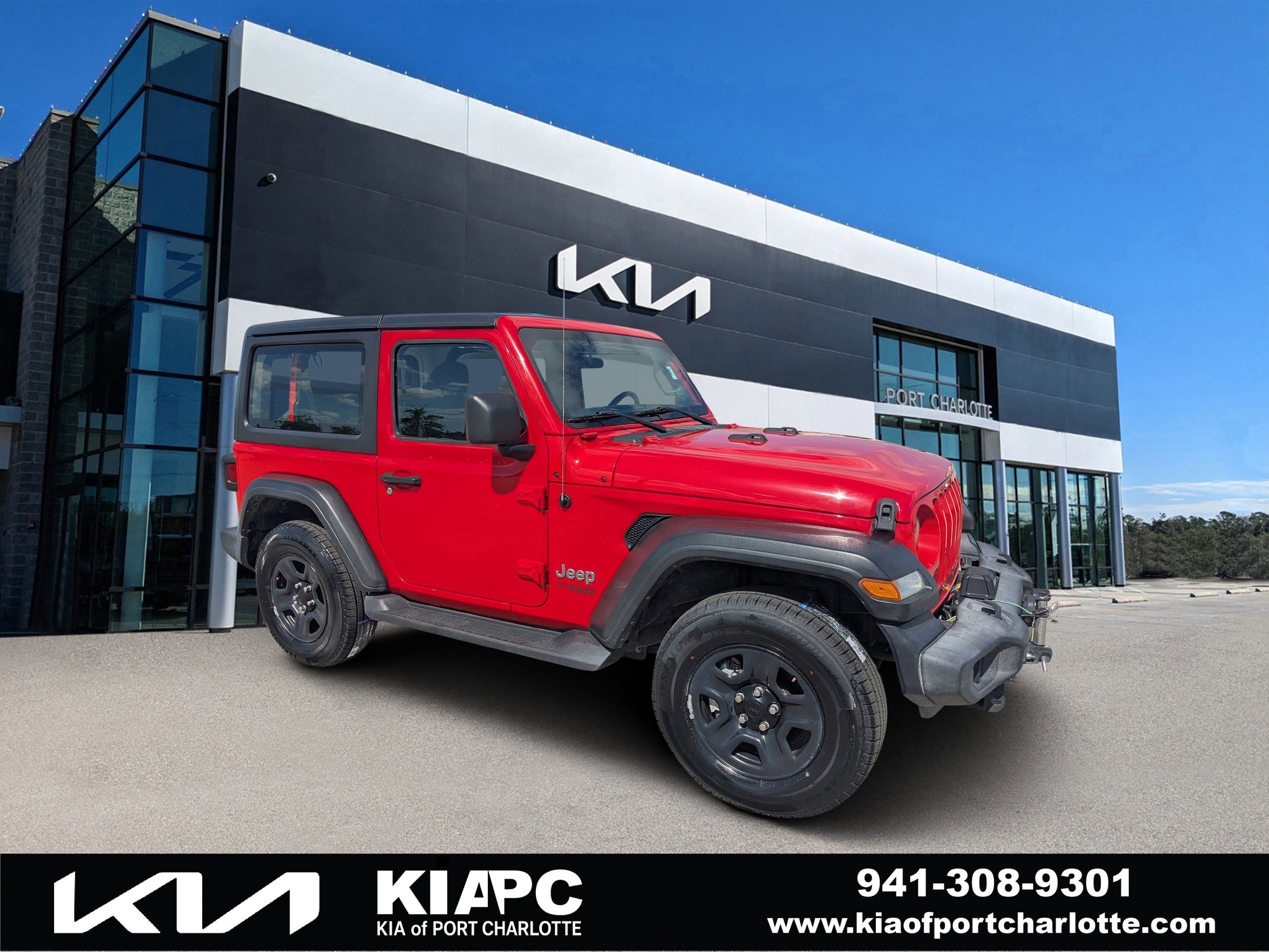 Used 2019 Jeep Wrangler Sport image 1