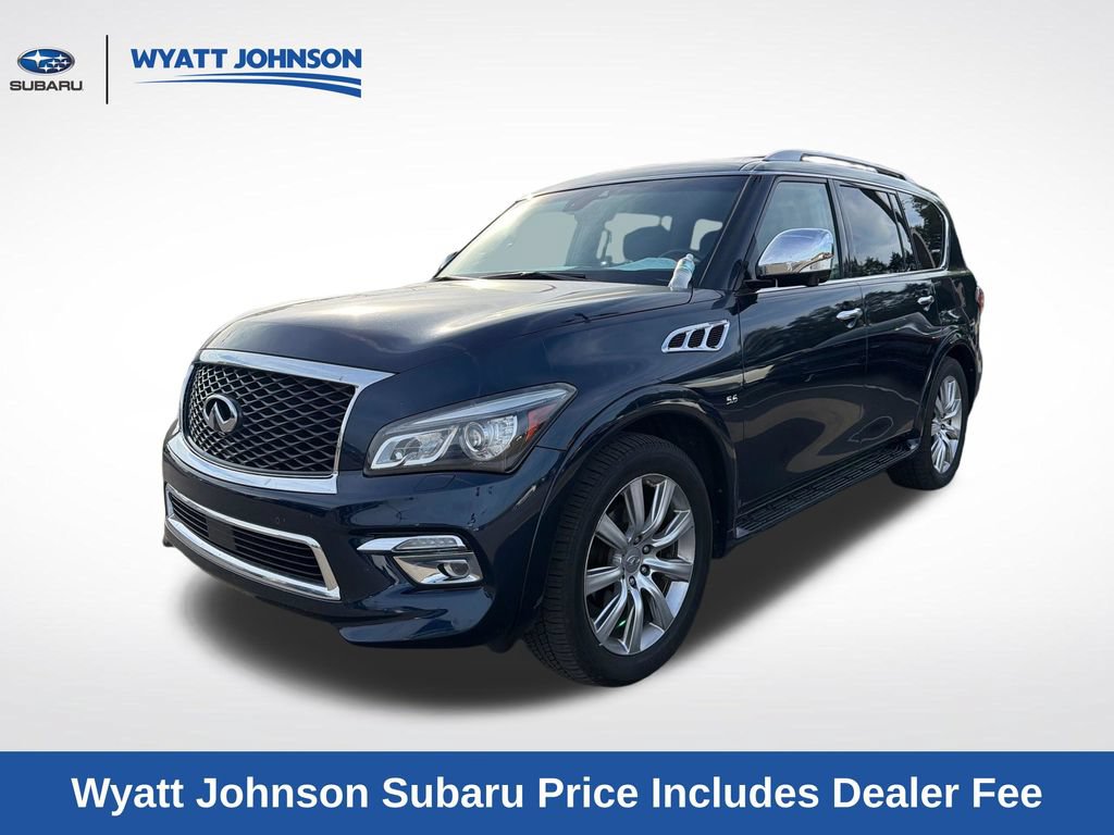 Used 2017 INFINITI QX80 4WD w/ Deluxe Technology Package video 1