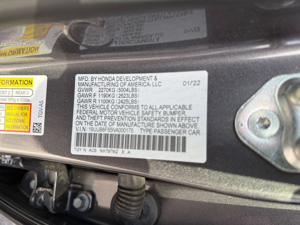 Used 2022 Acura TLX w/ A-SPEC Package AWD/4WD image 26