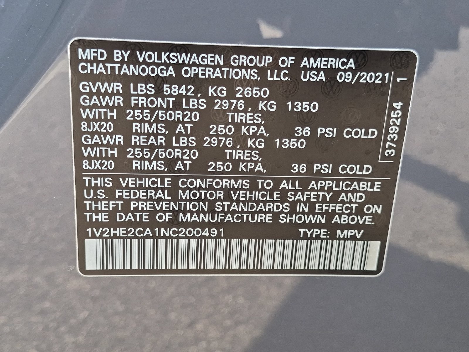 Used 2022 Volkswagen Atlas Cross Sport SE AWD/4WD image 35