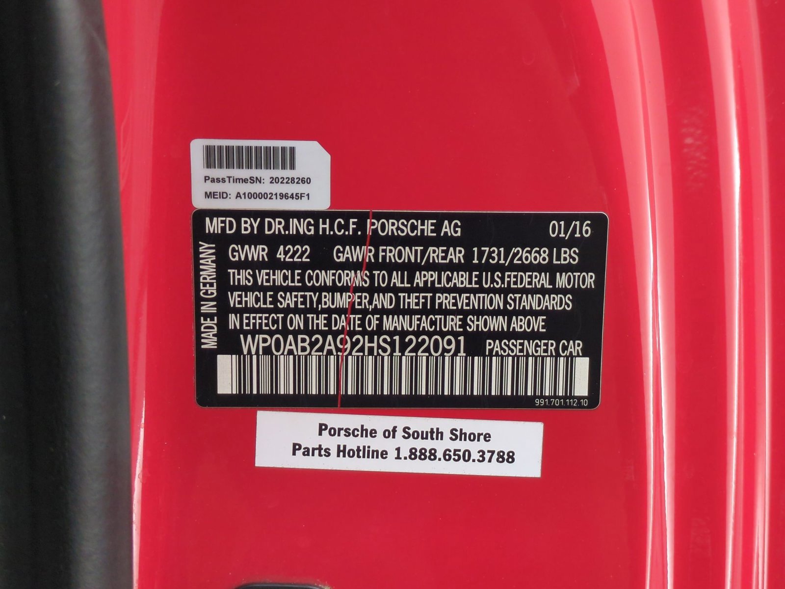 Certified 2017 Porsche 911 Carrera S image 26