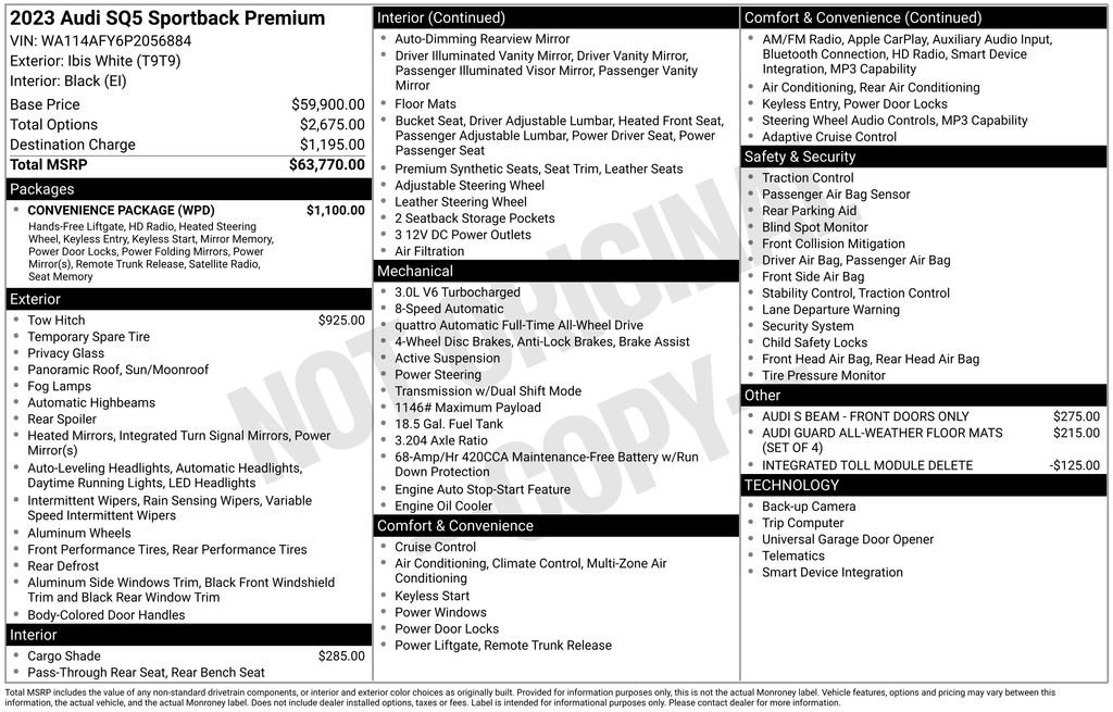 Used 2023 Audi SQ5 Premium w/ Convenience Package image 26