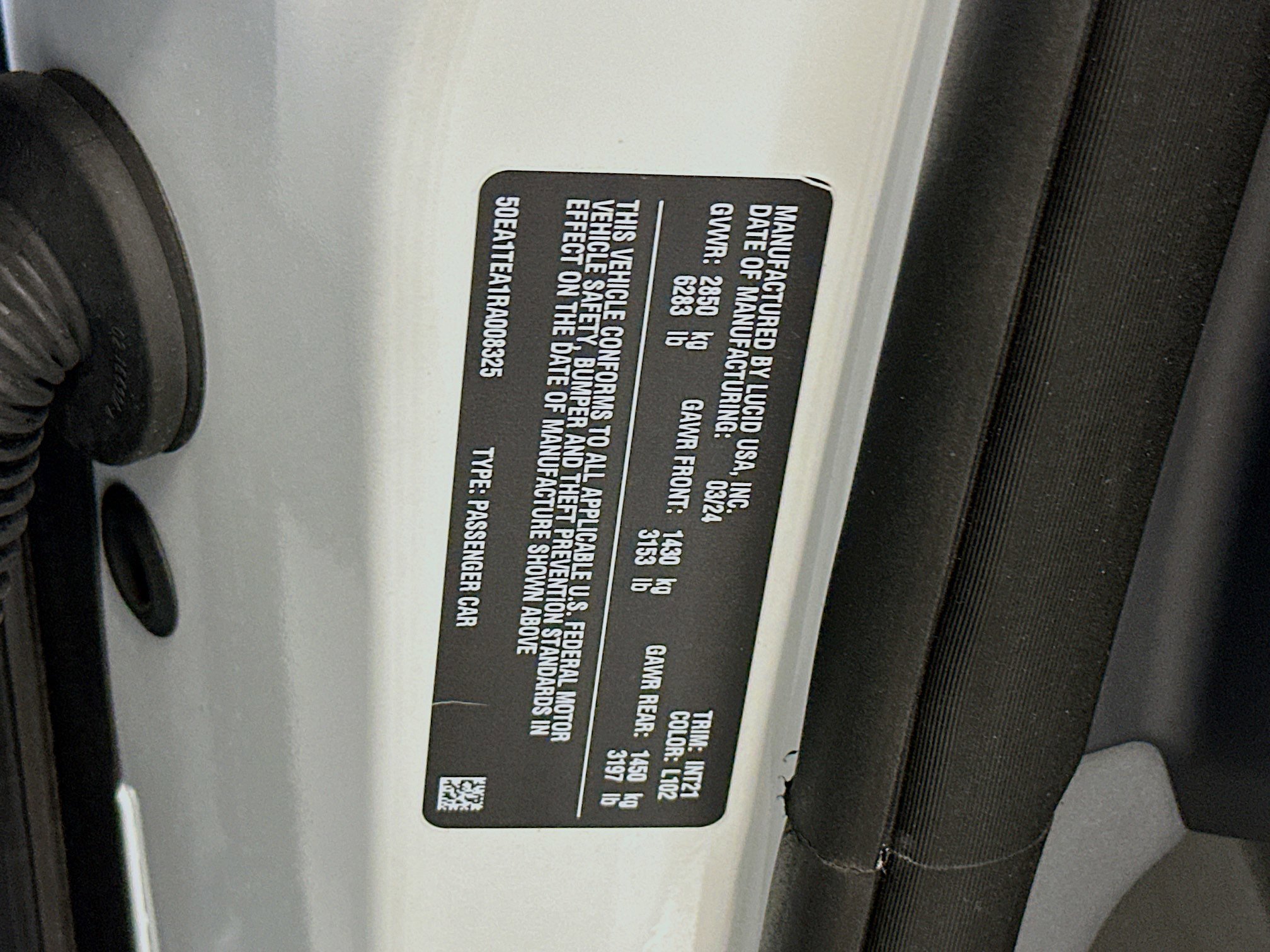 Used 2024 Lucid Air Touring AWD/4WD image 12