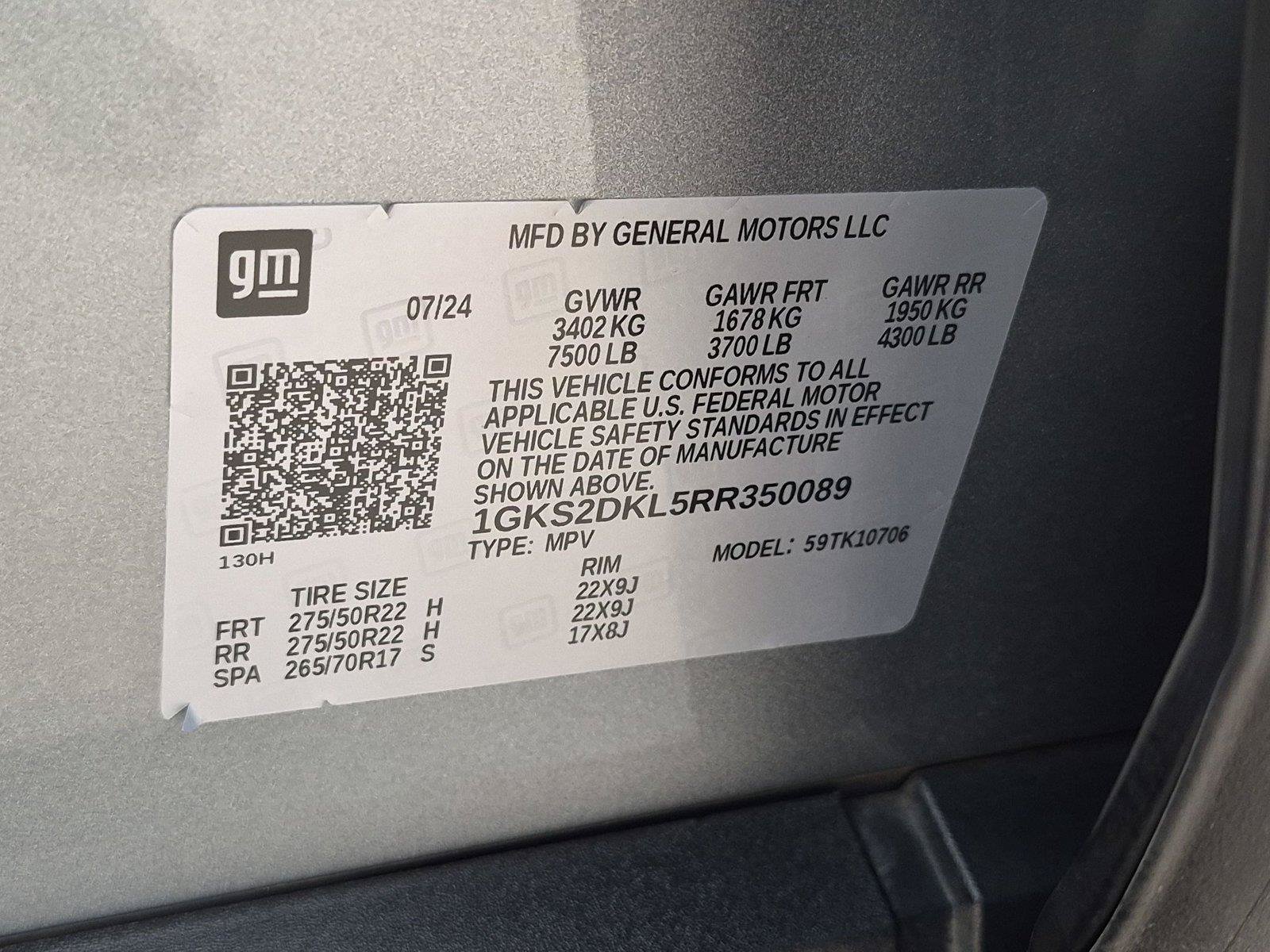 Used 2024 GMC Yukon Denali w/ Advanced Technology Package AWD/4WD image 35